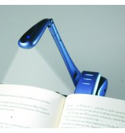 Pripínacia lampička na knihu Bookchair Clip-On LED Modrá