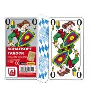 Dvojhlavé hracie karty s veľkými symbolmi (36 kariet)