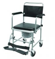 Toaletný vozík polstrovaný čierny Drive Medical TRS 130